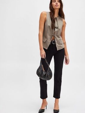 Levi's Wedgie Straight Cropped Jeans